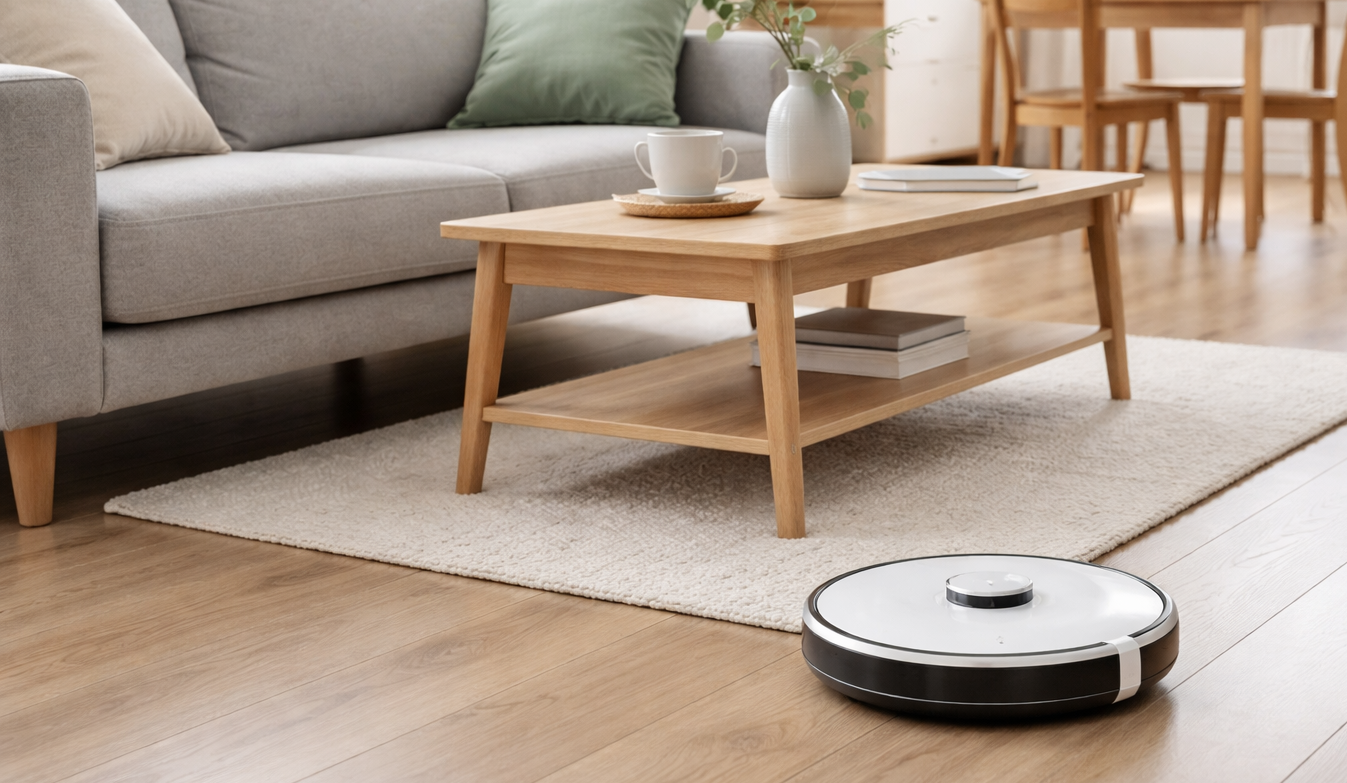 Aspirador robô funciona bem em apartamento pequeno?